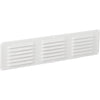 Air Vent 16 In. x 4 In. White Aluminum Under Eave Vent