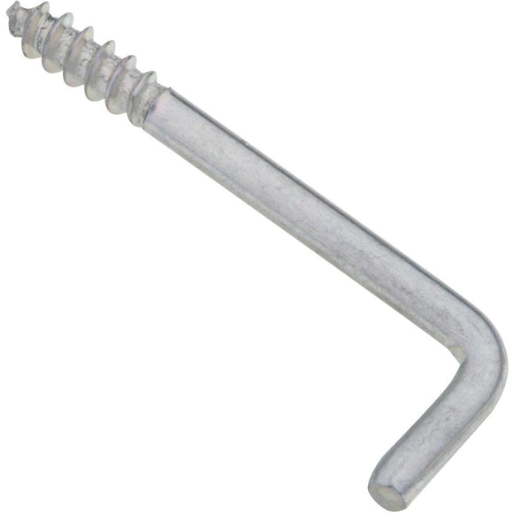 National 2030 Series #112 Square Bend Screw Hook Shoulder Hook (10 Count)