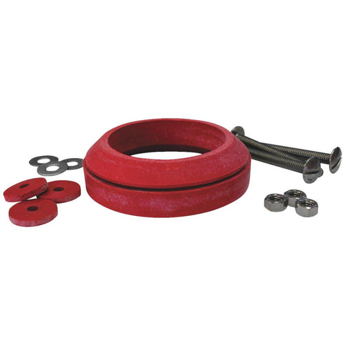 Korky Large 3 In. Tank-to-Bowl Gasket and Hardware Kit