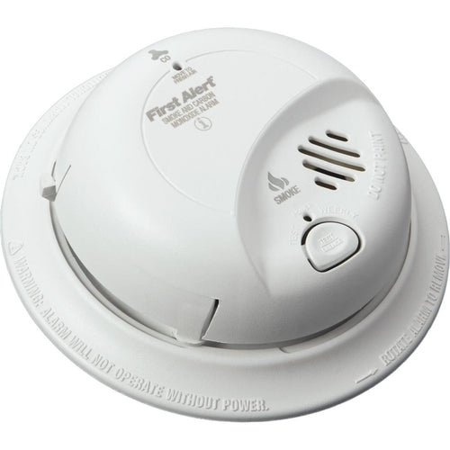 First Alert Hardwired 120V Ionization Carbon Monoxide and Smoke Alarm