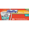 Hefty 4 Gal. Small White Trash Bag (30-Count)