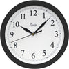 La Crosse Technology Equity Black Quartz Wall Clock