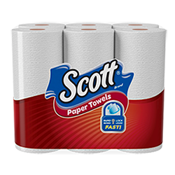 Scott® Paper Towels 6 per Pack